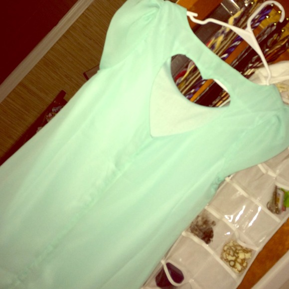 !!!!SOLD!!!!Short aqua dress