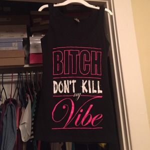 🔴GIFTED🔴don't kill my vibe top Never worn