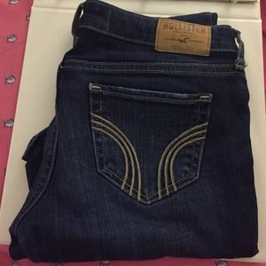 Hollister size 1s Boot-cut medium wash jeans