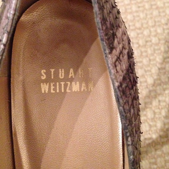 Stuart Weitzman Snakeskin Stilletos - Picture 3 of 3