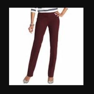 Eggplant colored Loft work pants