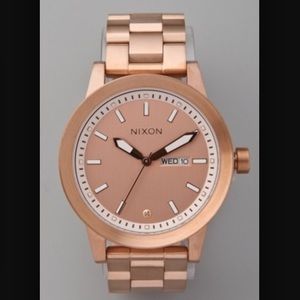 Nixon Rose Gold ladies watch