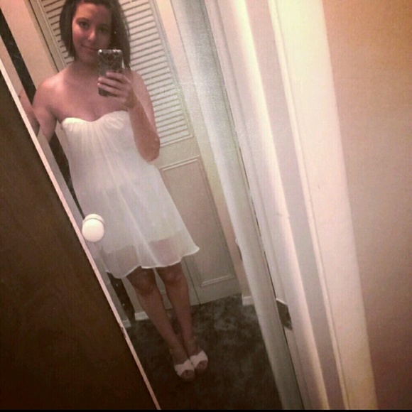 Strapless dress