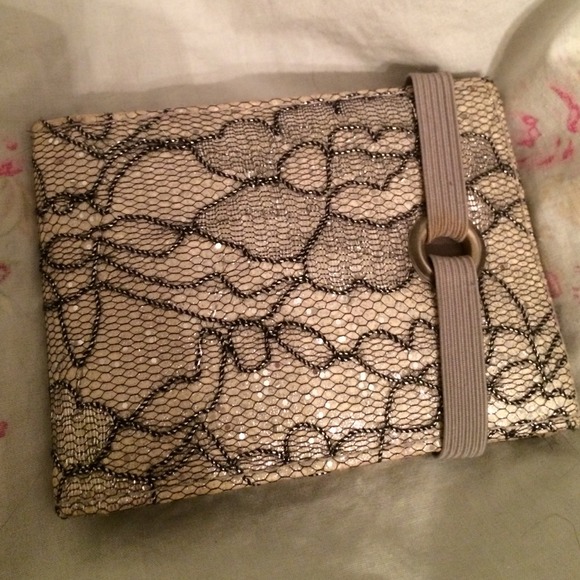 Silver sparkly wallet!