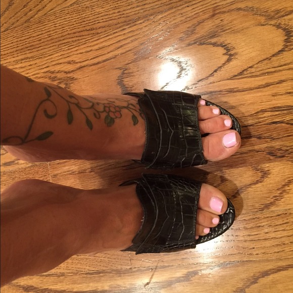 Michael Kors black sandals