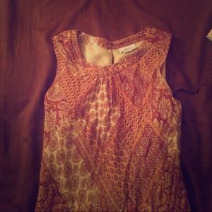Chic Vintage Paisley Dress