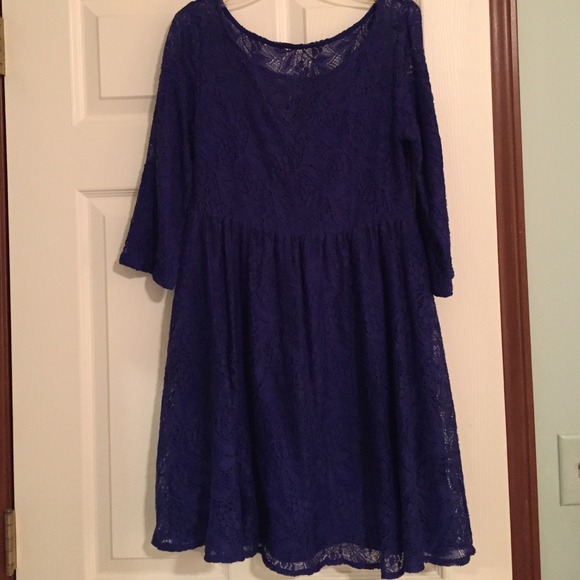 Blue Free People dress