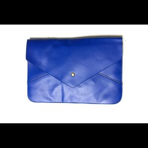 Royal Blue Envelope Clutch