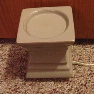 Gold Canyon space grey candle warmer w/ timer