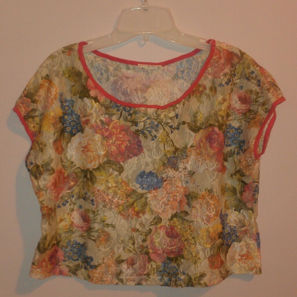 Floral Crop Top