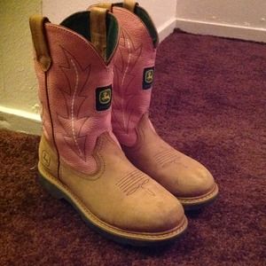 Pre loved john Deere  boots😍