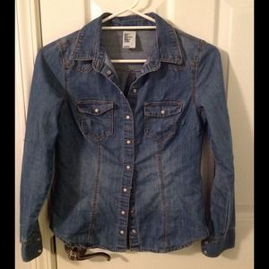 H&M denim shirt