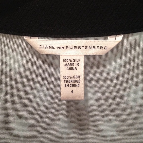 DVF Diane von Furstenberg star wrap dress - Picture 2 of 4