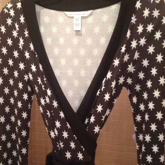 DVF Diane von Furstenberg star wrap dress - Picture 4 of 4