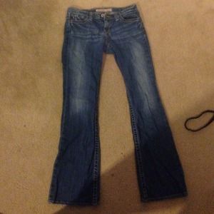 Big star Casey K low rise fit leans