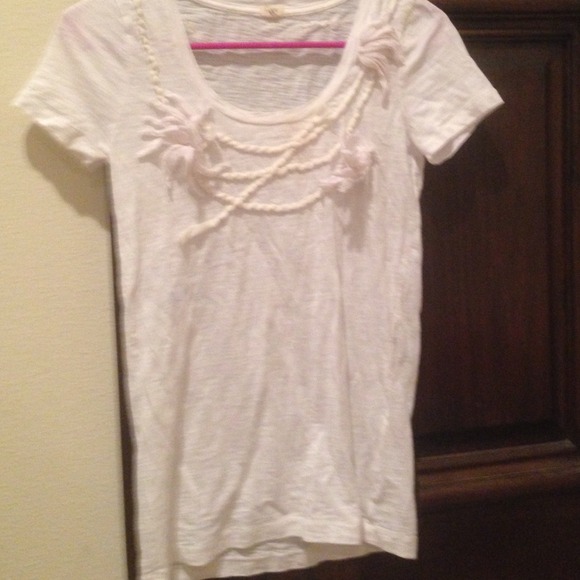 White J Crew Tee - Picture 1 of 1
