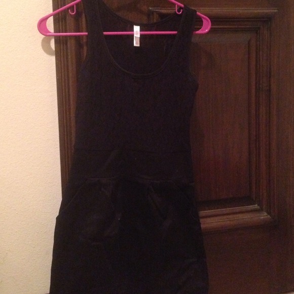 Black tank dress lace - Picture 1 of 2