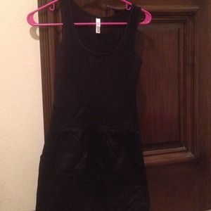 Black tank dress lace