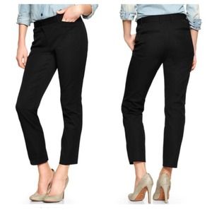 gap cropped trousers