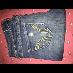 Medium washed sized 0s (Zero short) Jeans