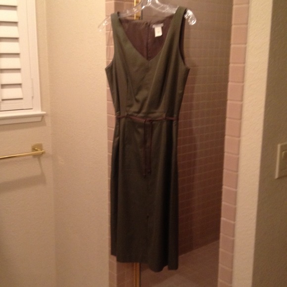 J.crew Forrest green dress