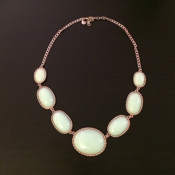 J. Crew mint green Necklace