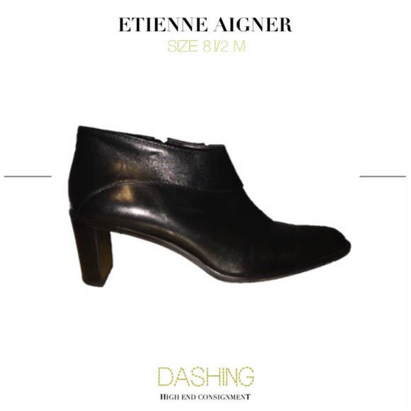 Etienne Aigner Donnie Ankle Boot in Black