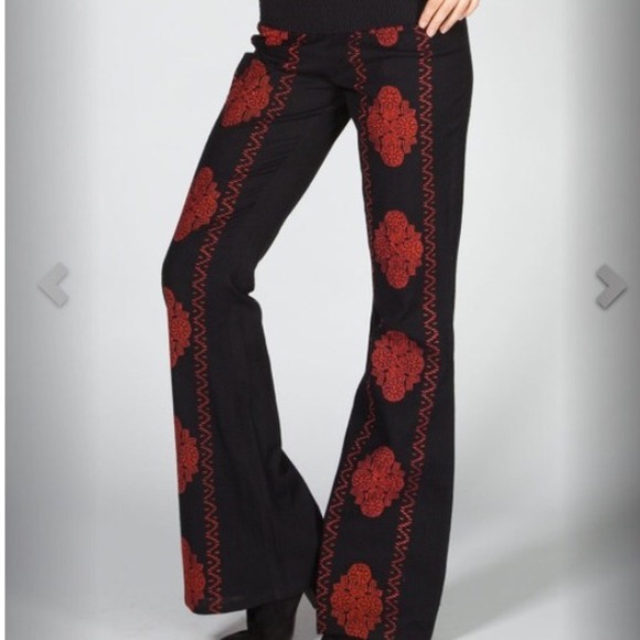 Bell bottom boho pants