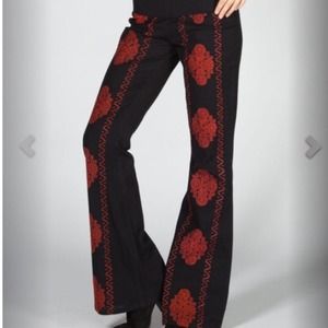 Bell bottom boho pants