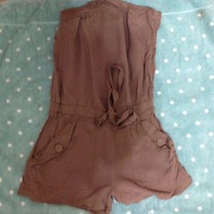 Shorts one piece jumpsuit
