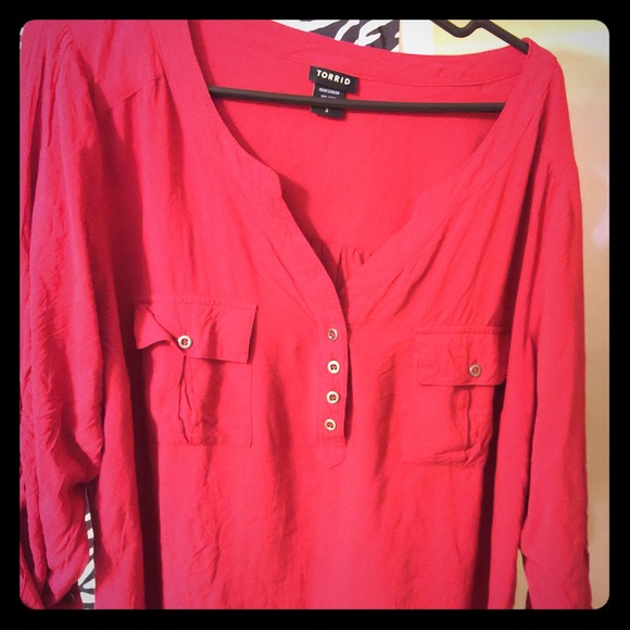 Red torrid blouse bundle