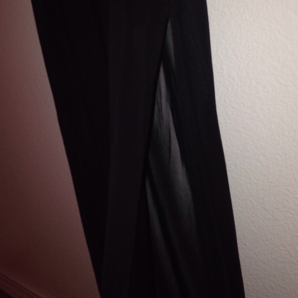 Long black skeleton dress - Picture 2 of 4