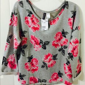 Brand New Floral H&M Sweater