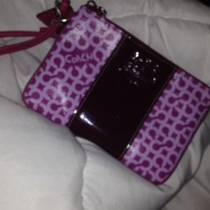 Coach wristlet