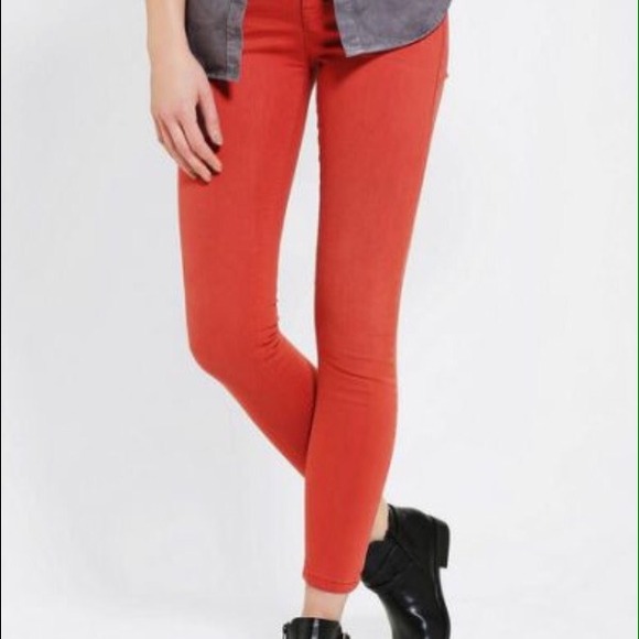 Orange Pants From Urban Outfitters