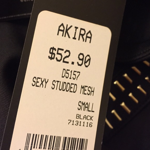 NEW W/ TAGS Black Studded Bodycon Dress - Picture 4 of 4