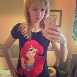Ariel Little Mermaid tee