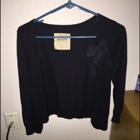 Navy Hollister Cardigan