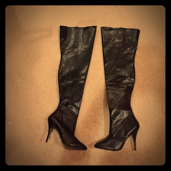 Over the knee boots