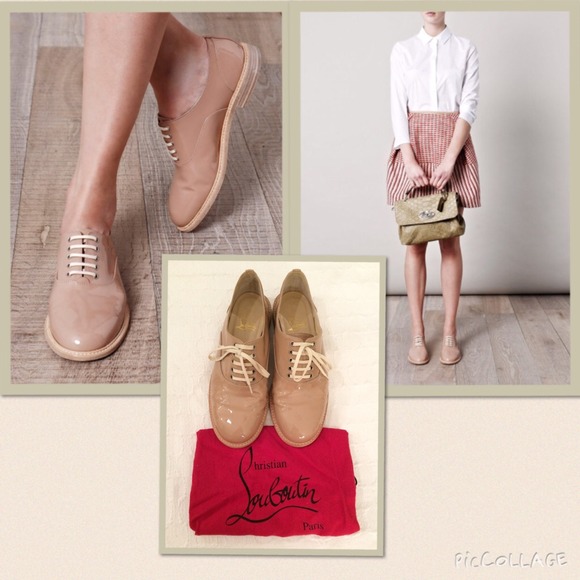 louboutin Oxford Beige louboutin Oxford Beige