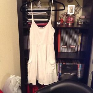 White Forever 21 Swimsuit Cover size L