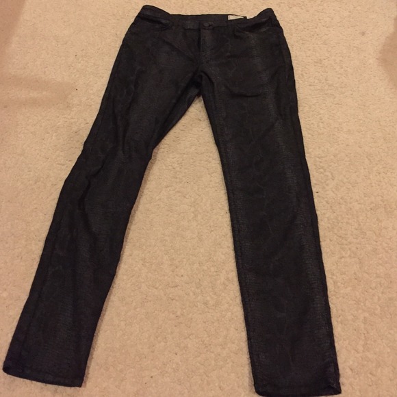 All saints alligator print skinny jeans - Picture 1 of 4