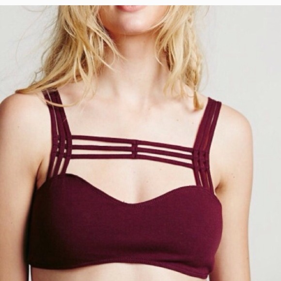 Free People Other - Free  people 3 strap x chest bra