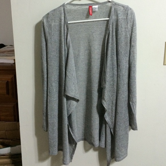 H&M open cardigan and sunblock