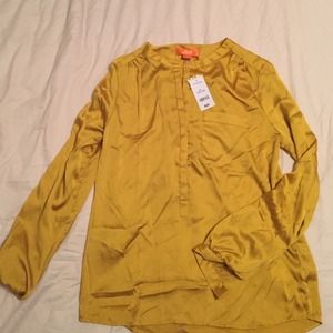 Mustard yellow blouse