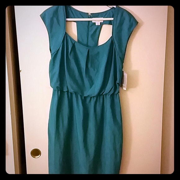 Turquoise dress