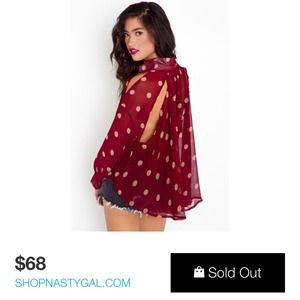 💜UNIF It shirt- Polka dót 💜