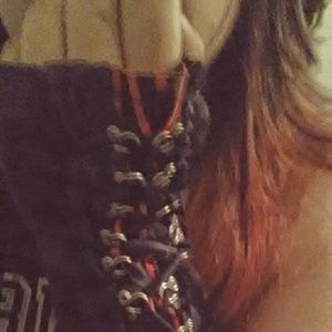 Fingerless Corset Gloves