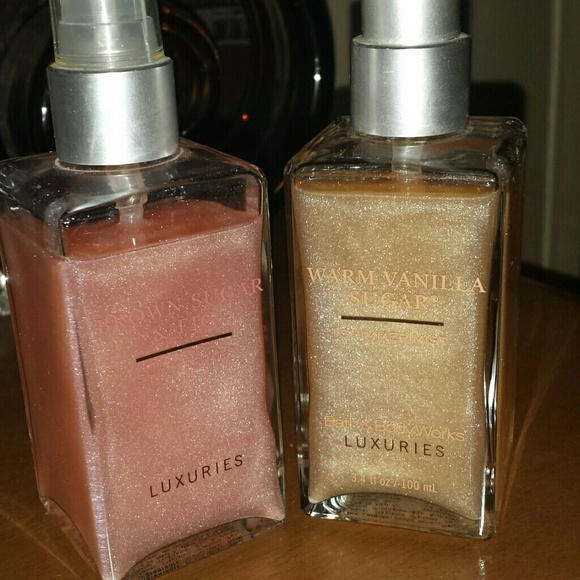 Set of 2 Bath and body works shimmer mist