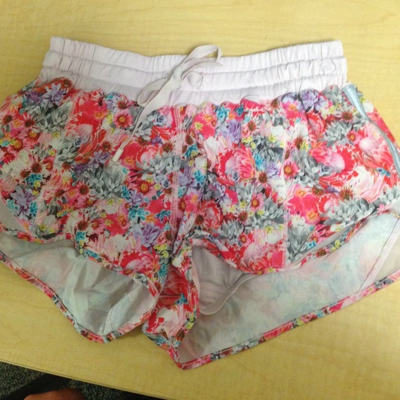 Lululemon Floral Shorts